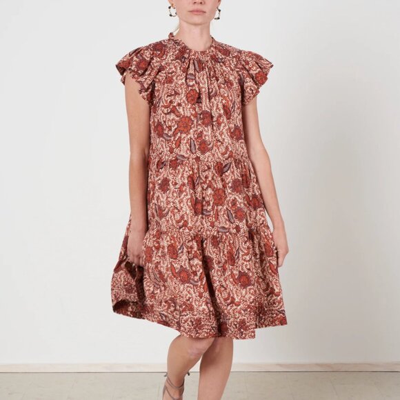 ULLA JOHNSON Kasim Dress Size 6 - Picture 2 of 10